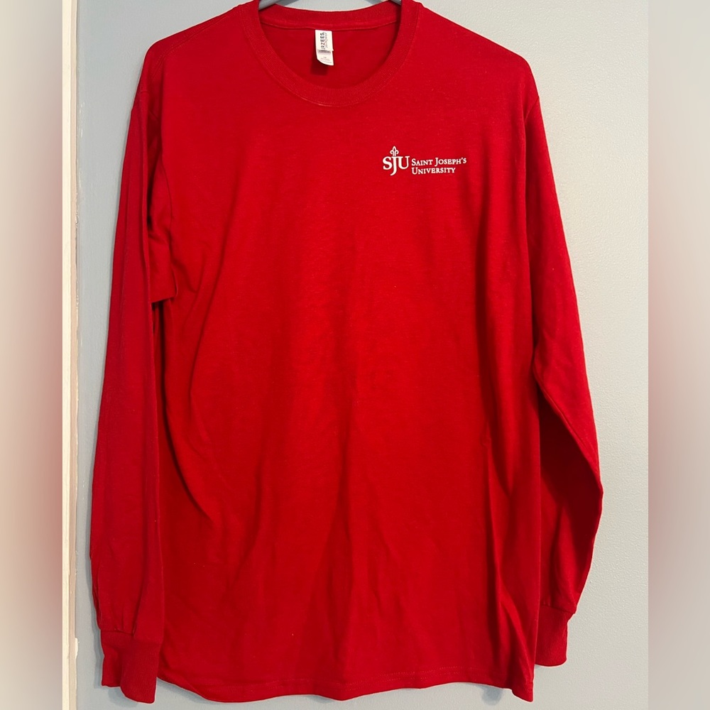 Saint Joesph’s University Red Long Sleeve T-Shirt